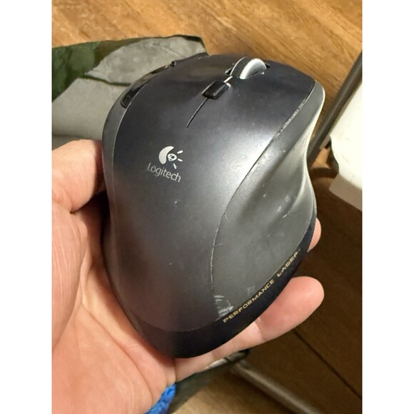 Logitech M-RCR147 Black 10-Button 2.4GHz Bluetooth Wireless Cordless Laser Mouse - Picture 10 of 12